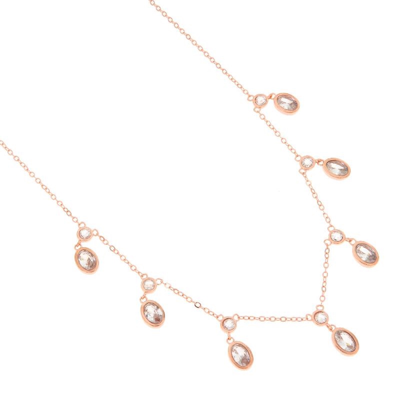 COLLIER ARGENTO ZIRCONE