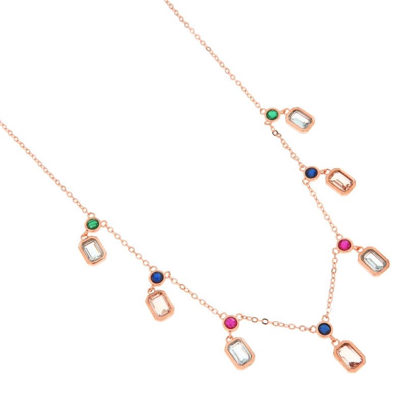 COLLIER ARGENTO ZIRCONE