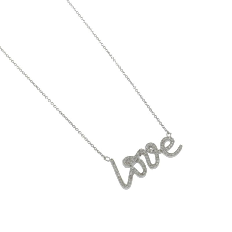 COLLIER ARGENTO ZIRCONE