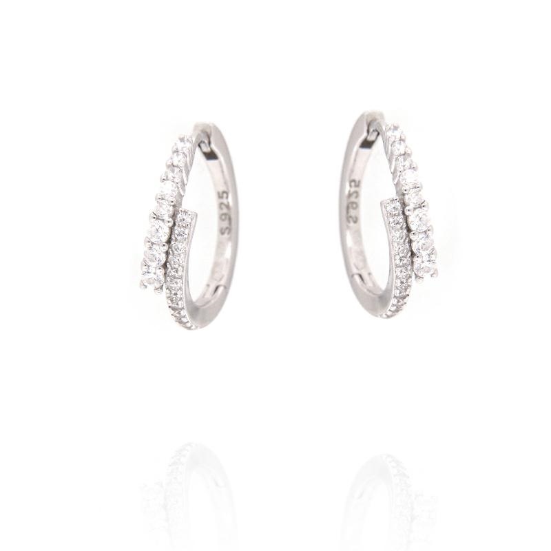 ORECCHINO ARGENTO ZIRCONE