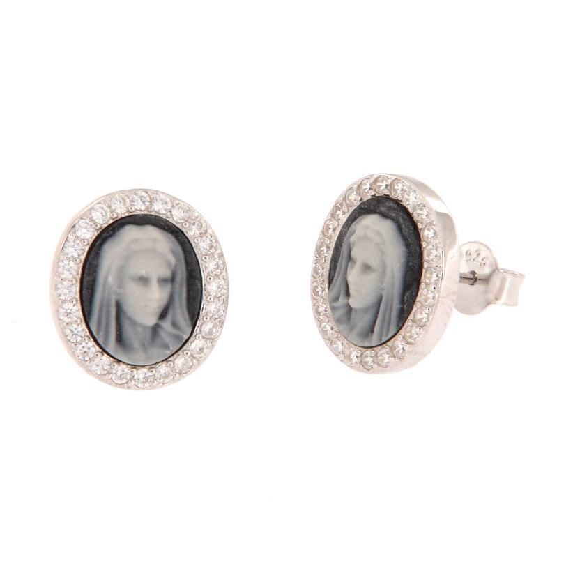 ORECCHINO ARGENTO ZIRCONE