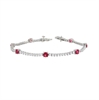 BRACCIALE ARGENTO ZIRCONE TENNIS