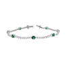 BRACCIALE ARGENTO ZIRCONE TENNIS