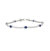 BRACCIALE ARGENTO ZIRCONE TENNIS