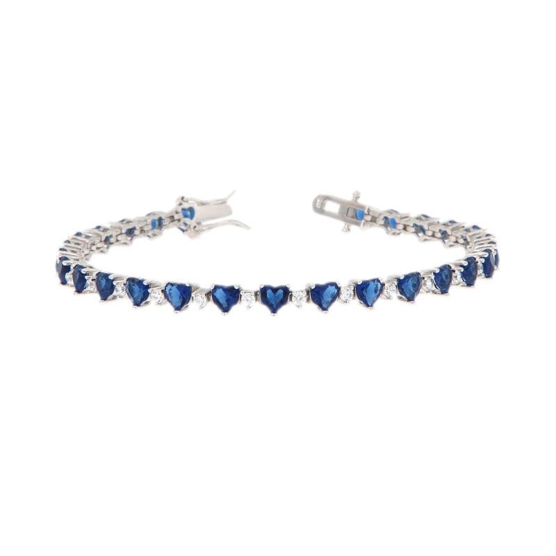 BRACCIALE ARGENTO ZIRCONE TENNIS