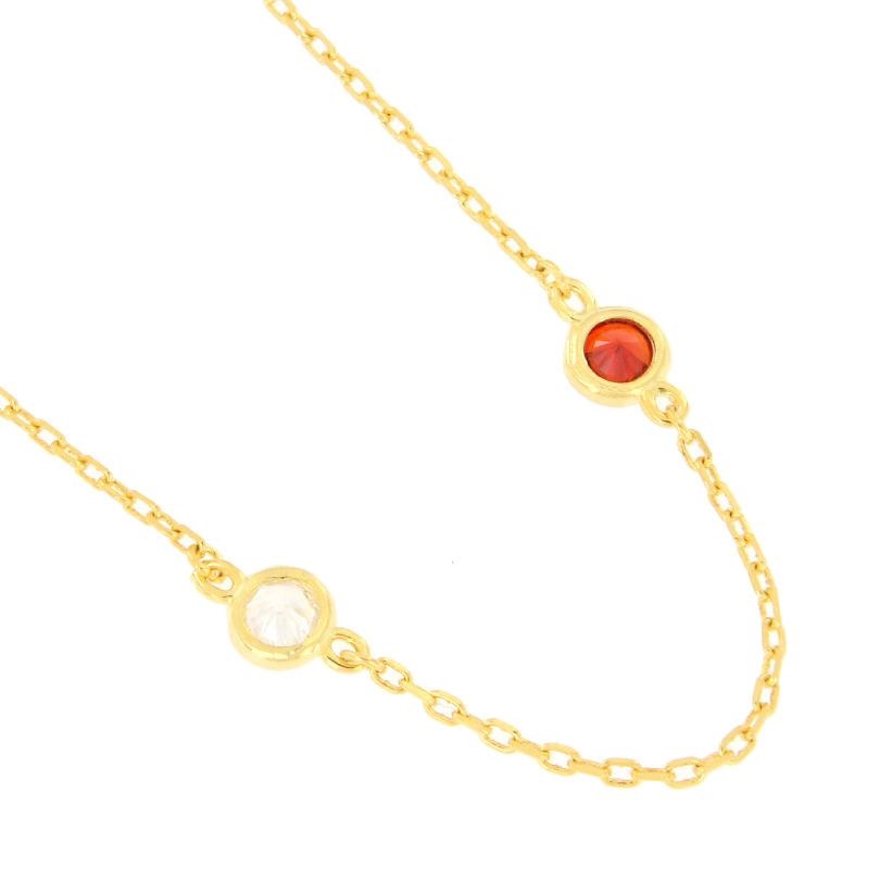 CATENA ARGENTO ZIRCONE