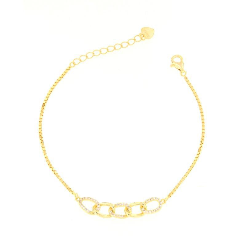 BRACCIALE ARGENTO ZIRCONE