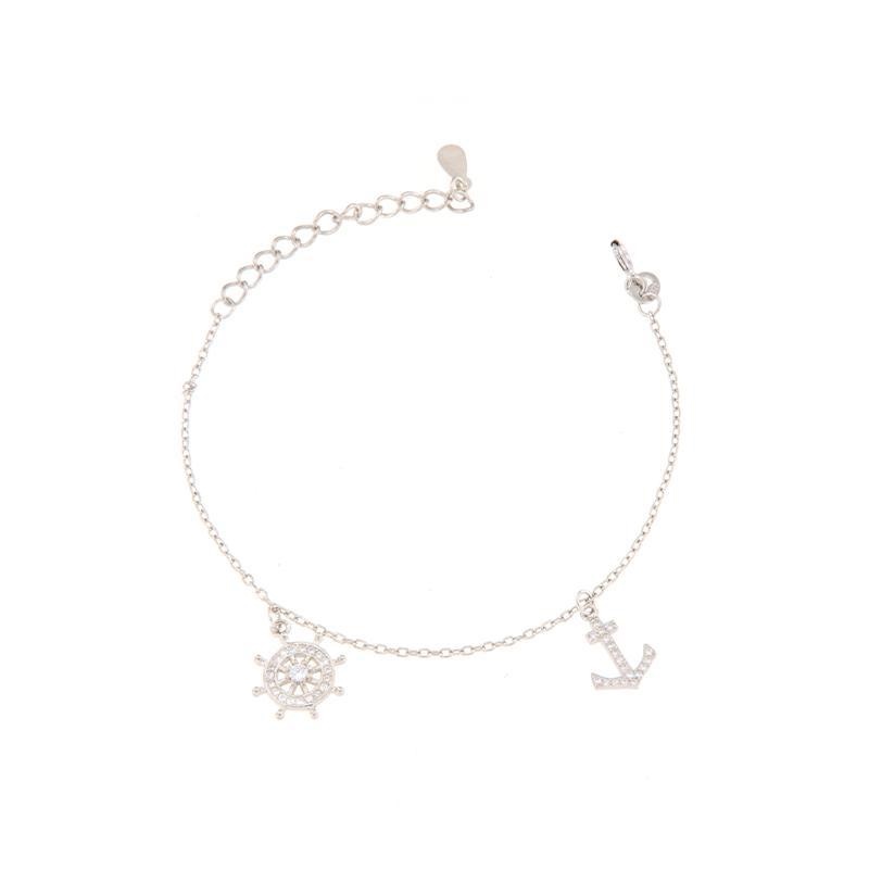 BRACCIALE ARGENTO ZIRCONE