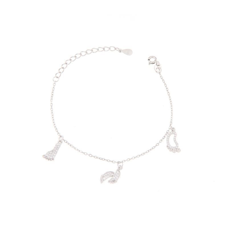 BRACCIALE ARGENTO ZIRCONE