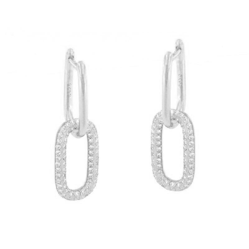 ORECCHINO ARGENTO ZIRCONE