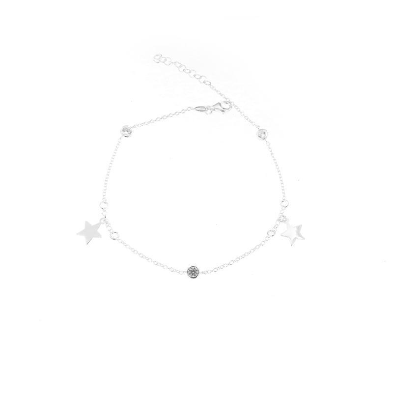 CAVIGLIERA ARGENTO ZIRCONE