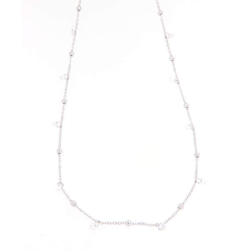 COLLIER ARGENTO ZIRCONE