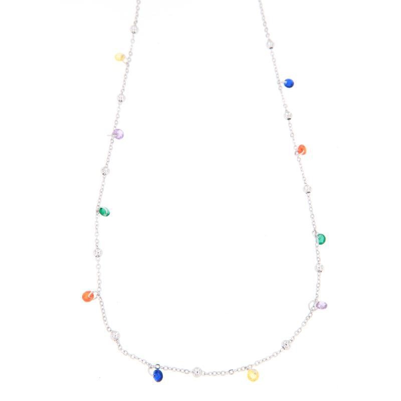 COLLIER ARGENTO ZIRCONE