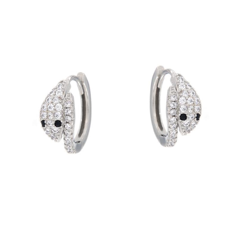 ORECCHINO ARGENTO ZIRCONE