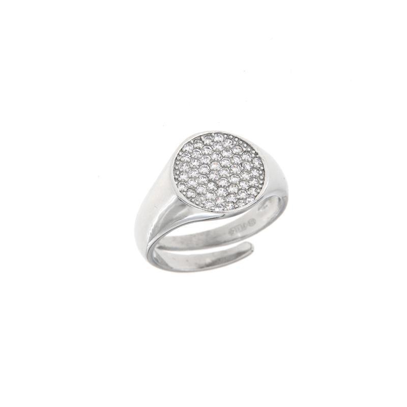 ANELLO ARGENTO ZIRCONE
