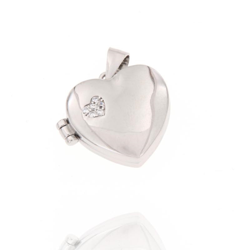 CIONDOLO ARGENTO ZIRCONE