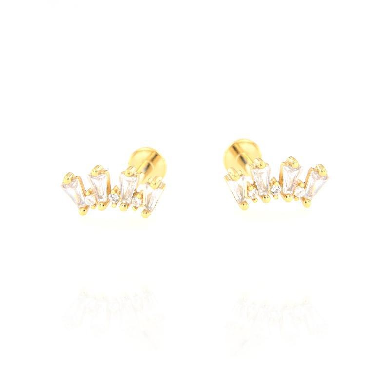 PIERCING ARGENTO ZIRCONE 3PZ