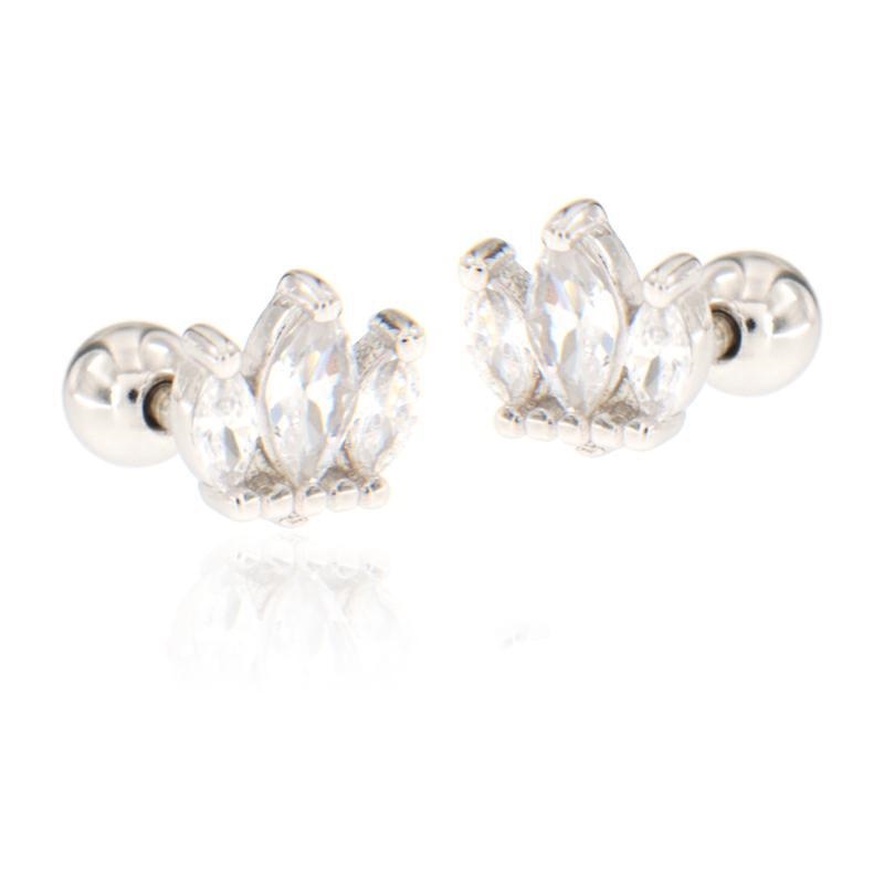 PIERCING ARGENTO ZIRCONE 3PZ