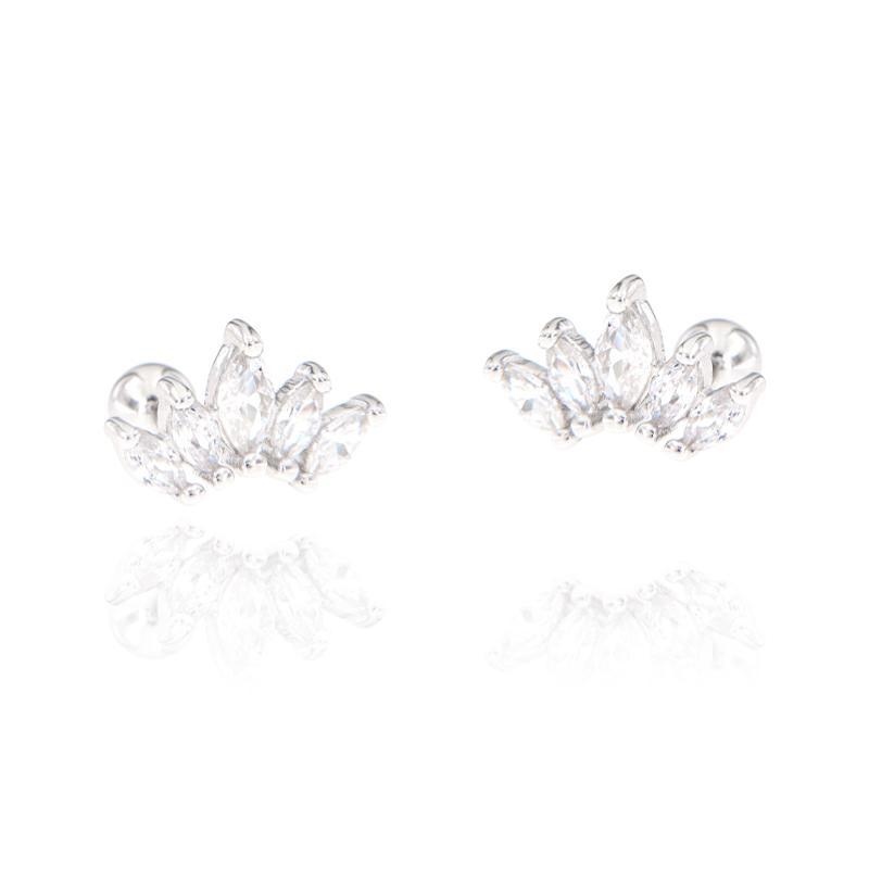 PIERCING ARGENTO ZIRCONE 3PZ