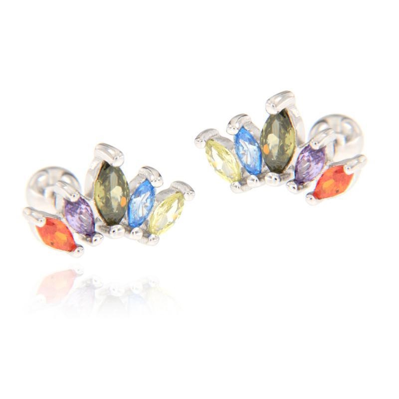 PIERCING ARGENTO ZIRCONE 3PZ