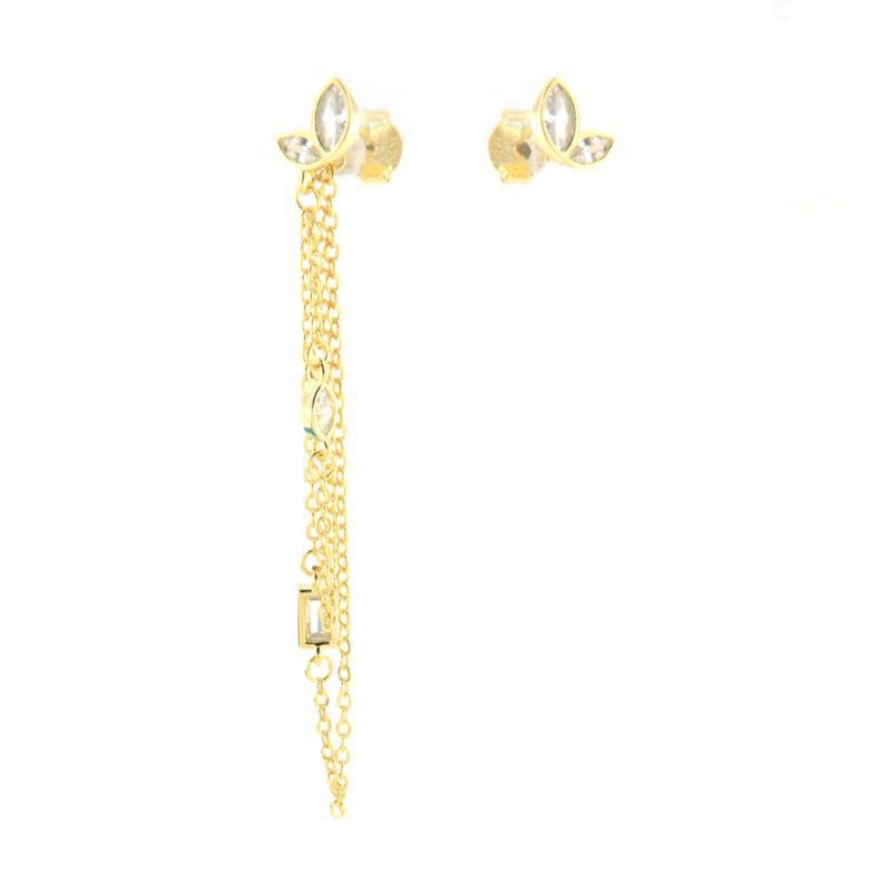 ORECCHINO ARGENTO ZIRCONE