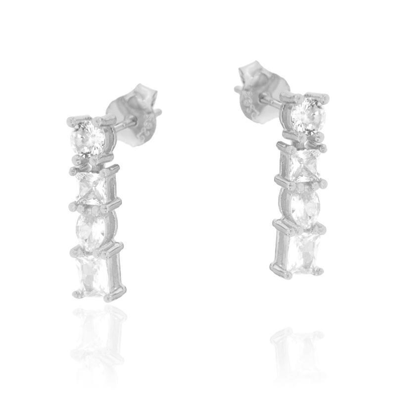 ORECCHINO ARGENTO ZIRCONE