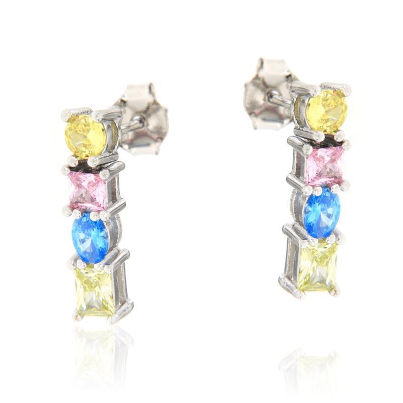 ORECCHINO ARGENTO ZIRCONE