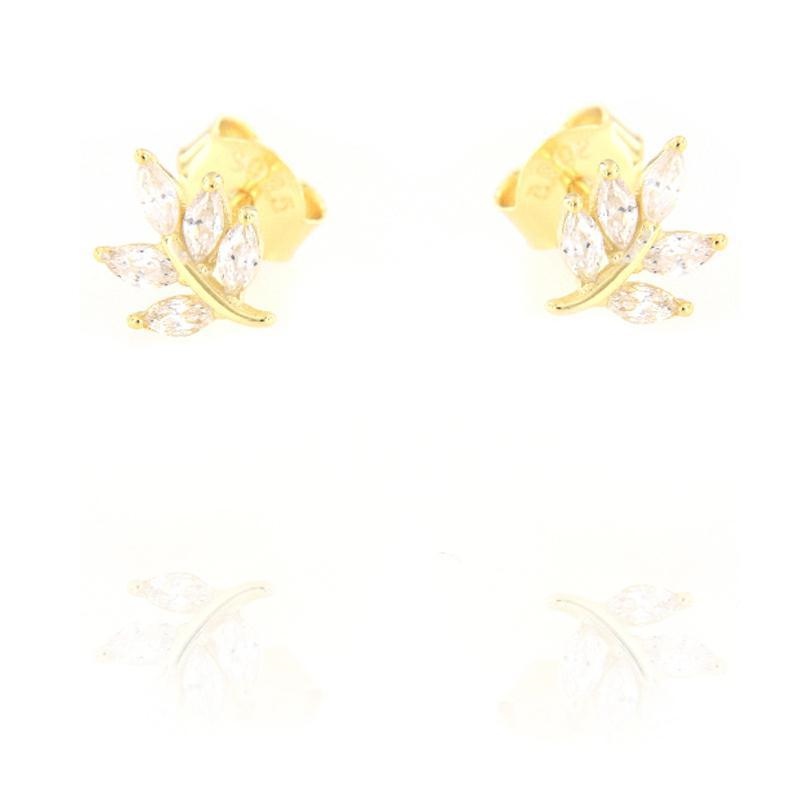 ORECCHINO ARGENTO ZIRCONE 3PZ