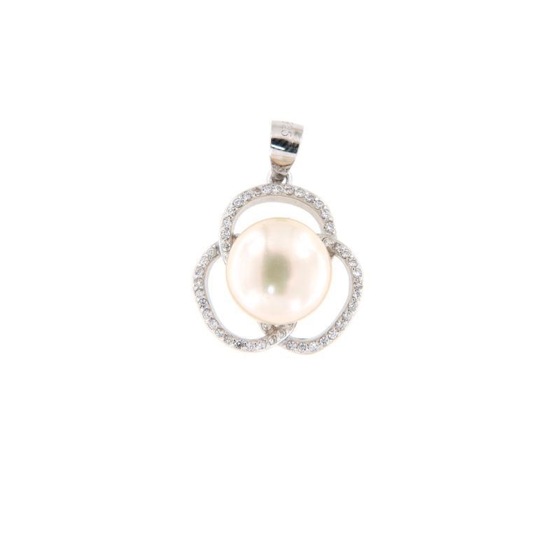 CIONDOLO ARGENTO ZIRCONE