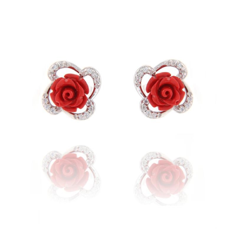 ORECCHINO ARGENTO ZIRCONE