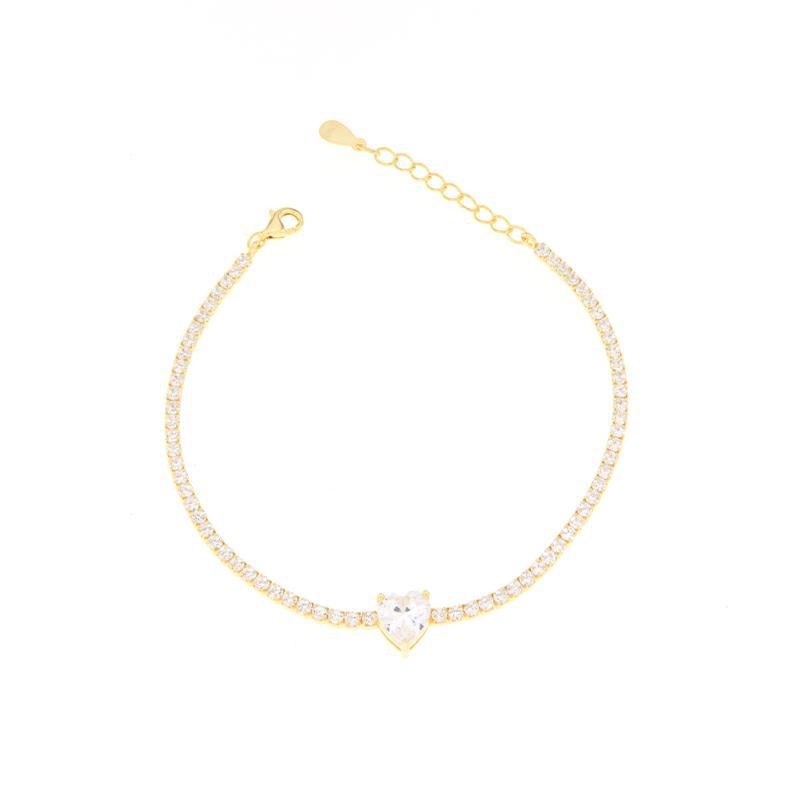 BRACCIALE ARGENTO ZIRCONE