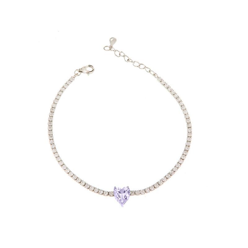 BRACCIALE ARGENTO ZIRCONE