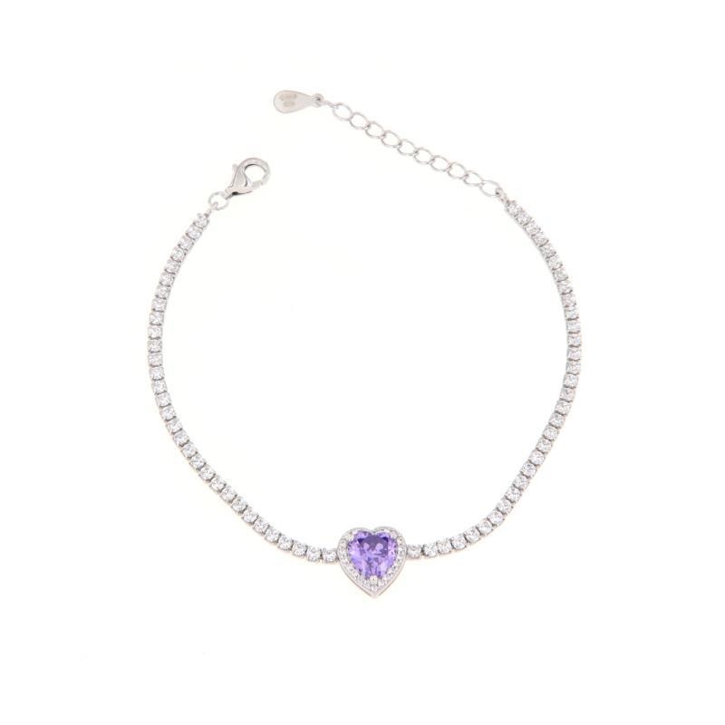 BRACCIALE ARGENTO ZIRCONE