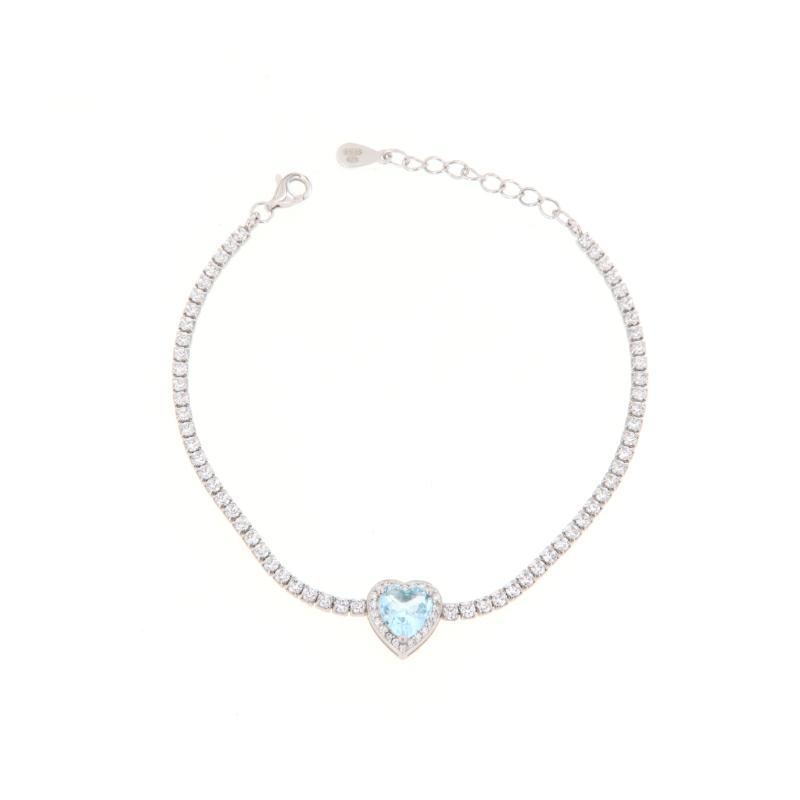BRACCIALE ARGENTO ZIRCONE