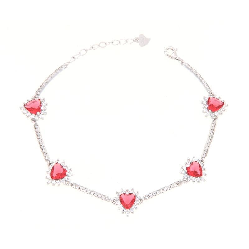 BRACCIALE ARGENTO ZIRCONE