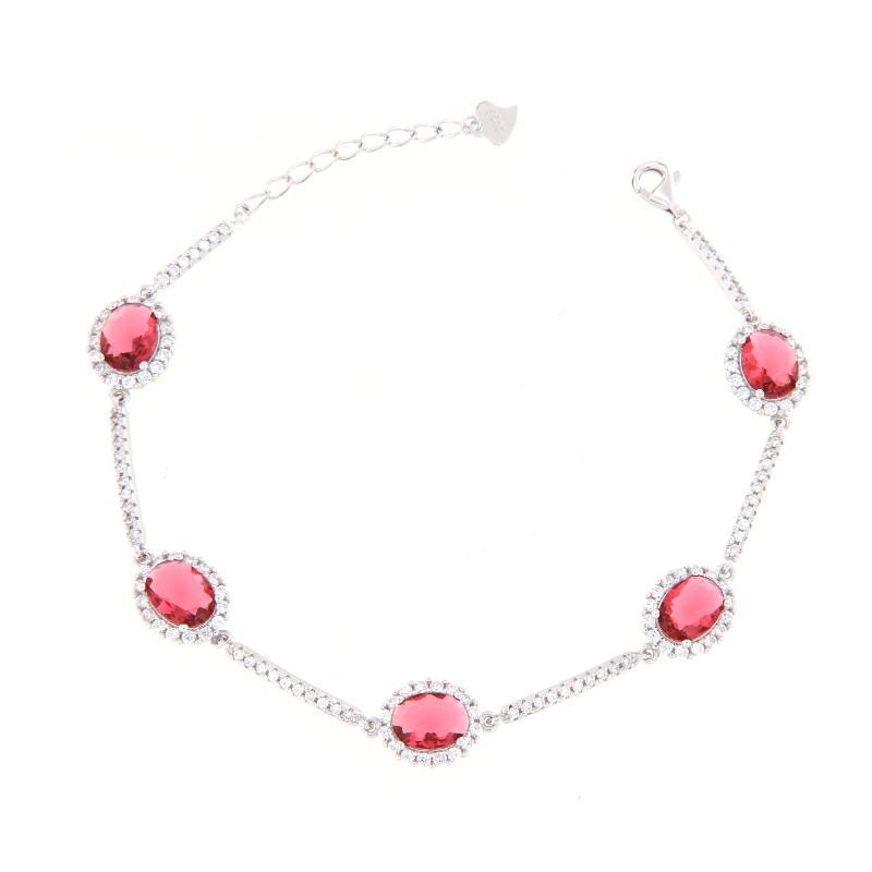 BRACCIALE ARGENTO ZIRCONE