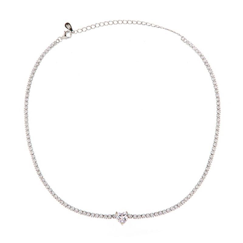 COLLIER ARGENTO ZIRCONE