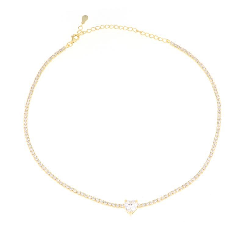 COLLIER ARGENTO ZIRCONE