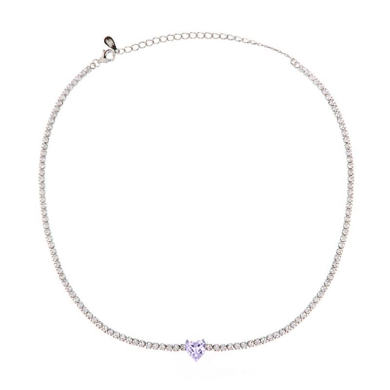 COLLIER ARGENTO ZIRCONE