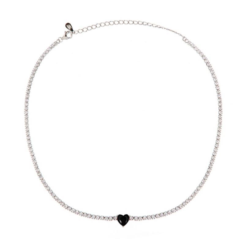 COLLIER ARGENTO ZIRCONE