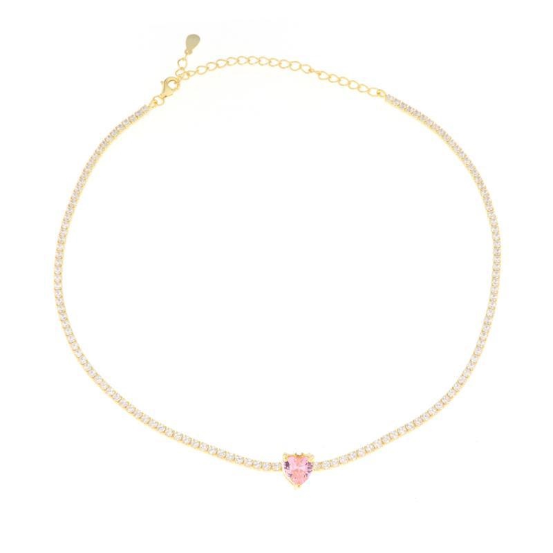 COLLIER ARGENTO ZIRCONE