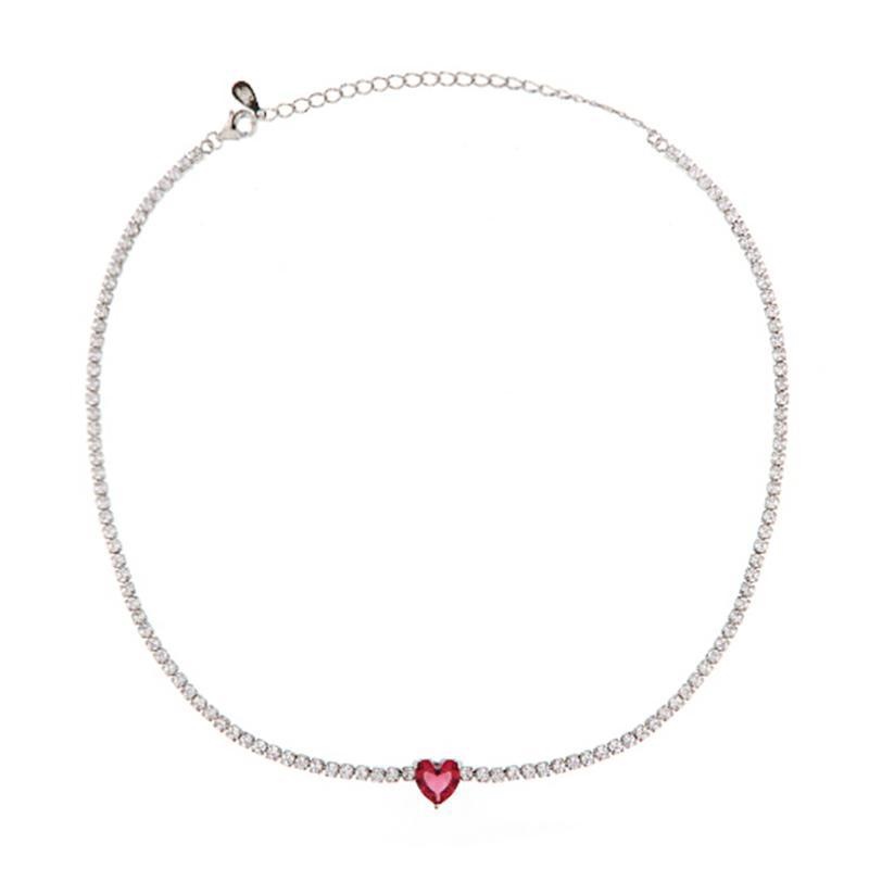 COLLIER ARGENTO ZIRCONE