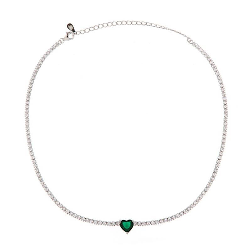 COLLIER ARGENTO ZIRCONE