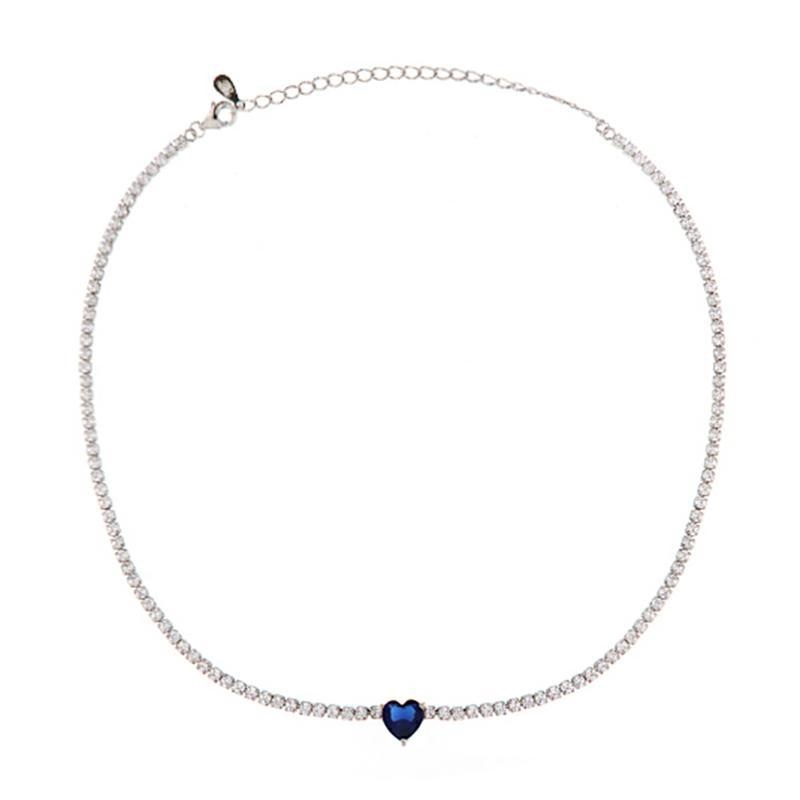 COLLIER ARGENTO ZIRCONE