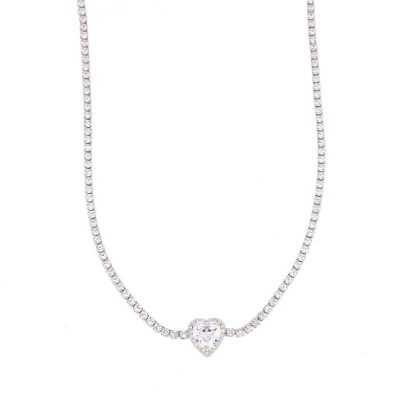 COLLIER ARGENTO ZIRCONE