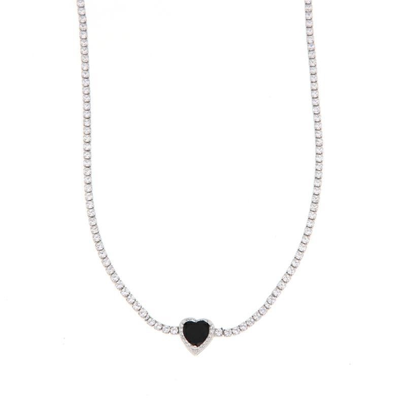 COLLIER ARGENTO ZIRCONE