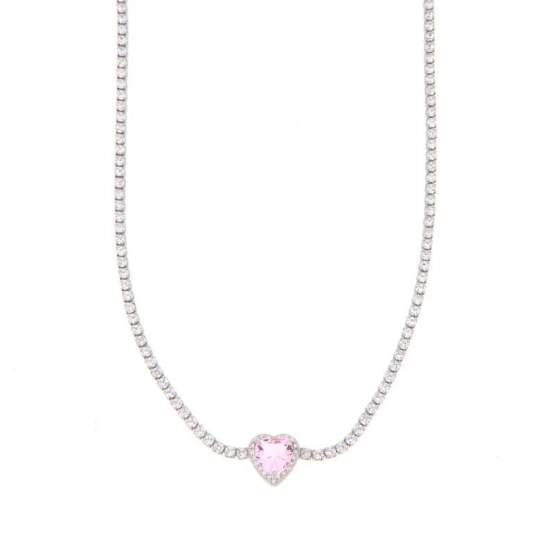 COLLIER ARGENTO ZIRCONE