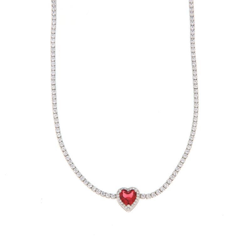 COLLIER ARGENTO ZIRCONE