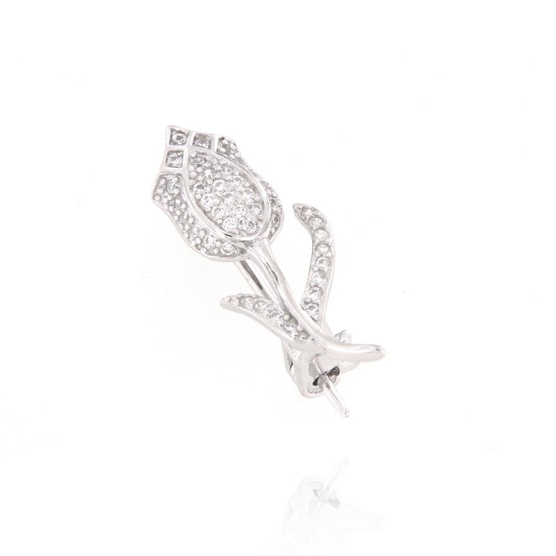 SPILLA ARGENTO ZIRCONE