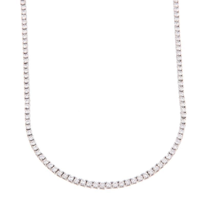 COLLIER ARGENTO ZIRCONE TENNIS